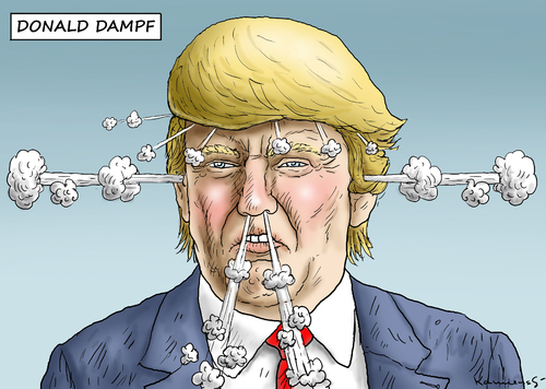 Cartoon: DONALD TRUMP (medium) by marian kamensky tagged präsident,donald,trump,repiblikaner,präsidentenwahl,in,amerika,präsident,donald,trump,repiblikaner,präsidentenwahl,in,amerika