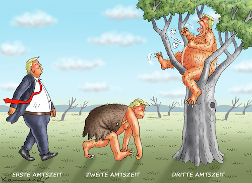 Cartoon: DRITTE AMTSZEIT? (medium) by marian kamensky tagged musk,trump,zuckerberg,bezos,felon,and,elon,in,panama,zölle,diktator,selenskyj,putin,ukraine,dritte,amtszeit,usa,musk,trump,zuckerberg,bezos,felon,and,elon,in,panama,zölle,diktator,selenskyj,putin,ukraine,dritte,amtszeit,usa
