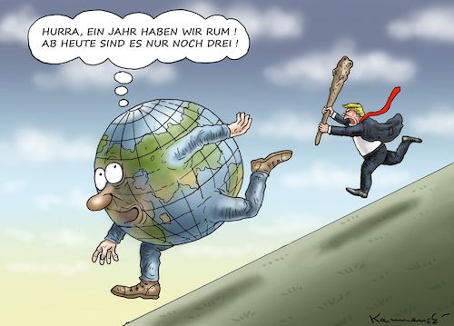EIN JAHR TRUMP EIN JAHR TRUMP