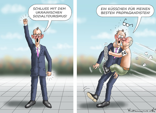 EIN KÜSSCHEN FÜR MERZ EIN KÜSSCHEN FÜR MERZ