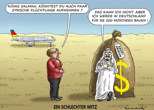 Cartoon: EIN SCHLECHTER WITZ (medium) by marian kamensky tagged eu,flüchtlinge,asyl,politik,willkommenskultur,terrorismus,heidenau,horst,seehofer,bayern,eu,flüchtlinge,asyl,politik,willkommenskultur,terrorismus,heidenau,horst,seehofer,bayern