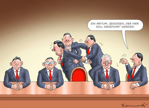 Cartoon: Entferner (medium) by marian kamensky tagged kp,parteitag,in,china,xi,jinping,kp,parteitag,in,china,xi,jinping