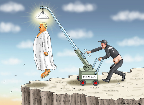 Cartoon: ENTGÖTTERUNG (medium) by marian kamensky tagged musk,trump,zuckerberg,bezos,felon,and,elon,in,panama,zölle,diktator,selenskyj,putin,ukraine,usa,tesla,los,angeles,america,party,deportationen,doge,musk,trump,zuckerberg,bezos,felon,and,elon,in,panama,zölle,diktator,selenskyj,putin,ukraine,usa,tesla,los,angeles,america,party,deportationen,doge