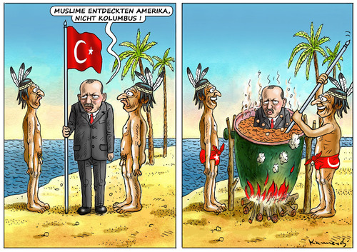 ERDOGAN ENTDECKT AMERIKA !