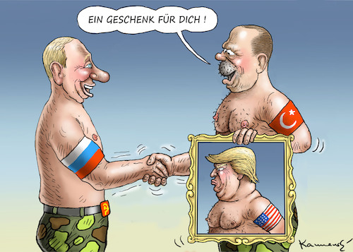 Cartoon: ERDOPUTLERTRUMP (medium) by marian kamensky tagged obama,trump,präsidentenwahlen,usa,baba,vanga,republikaner,inauguration,demokraten,wikileaks,faschismus,obama,trump,präsidentenwahlen,usa,baba,vanga,republikaner,inauguration,demokraten,wikileaks,faschismus