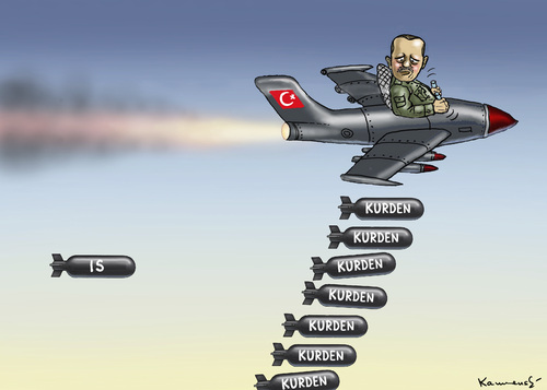 Cartoon: ERDOWAHN (medium) by marian kamensky tagged erdogan,is,kurden,syrien,terror,irak,erdogan,is,kurden,syrien,terror,irak