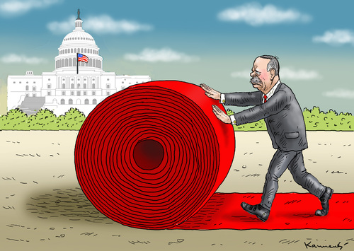 Cartoon: ERDOWAHN IN AMERIKA (medium) by marian kamensky tagged erdowahn,in,amerika,erdowahn,in,amerika