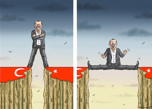 Cartoon: ERDOWAHNSINNIGER TÜRKENSPALTER (medium) by marian kamensky tagged cumhuriyet,erdogan,cavusoglu,referendum,pressefreiheit,türkei,denit,yücel,cumhuriyet,erdogan,cavusoglu,referendum,pressefreiheit,türkei,denit,yücel