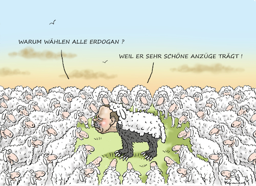 Cartoon: ERDOWAHNWAHL (medium) by marian kamensky tagged cumhuriyet,erdogan,cavusoglu,referendum,pressefreiheit,türkei,denit,yücel,cumhuriyet,erdogan,cavusoglu,referendum,pressefreiheit,türkei,denit,yücel