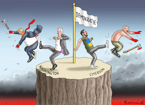 ETAPPENSIEG DER DEMOKRATIE ETAPPENSIEG DER DEMOKRATIE