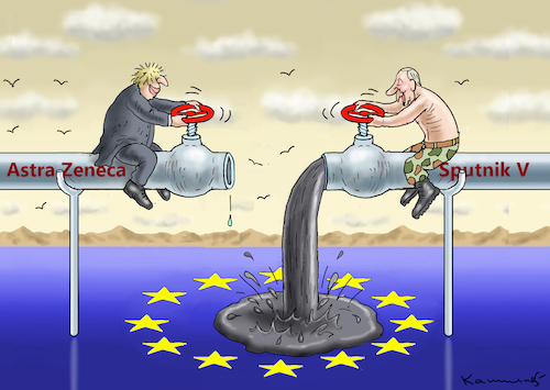 Cartoon: EU-VERNICHTUNG (medium) by marian kamensky tagged us,wahlen,joe,biden,trump,corona,kapitol,putsch,bob,woodward,harris,pence,astra,seneca,us,wahlen,joe,biden,trump,corona,kapitol,putsch,bob,woodward,harris,pence,astra,seneca