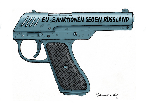 Cartoon: EU Santionen gegen Russland (medium) by marian kamensky tagged vitali,klitsccko,ukraine,janukowitsch,demokratie,gewalt,bürgerkrieg,timoschenko,krim,sanktionen,referendum,vitali,klitsccko,ukraine,janukowitsch,demokratie,gewalt,bürgerkrieg,timoschenko,krim,sanktionen,referendum