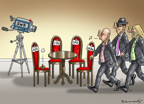 Cartoon: FERNSEHDUELL (medium) by marian kamensky tagged eu,flüchtlinge,asyl,politik,willkommenskultur,terrorismus,heidenau,horst,seehofer,bayern,eu,flüchtlinge,asyl,politik,willkommenskultur,terrorismus,heidenau,horst,seehofer,bayern