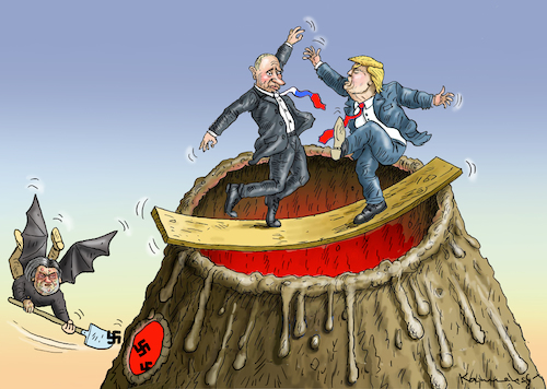 Cartoon: FEUERTEUFEL BANNON FEUERT (medium) by marian kamensky tagged obama,trump,präsidentenwahlen,usa,baba,vanga,republikaner,inauguration,demokraten,wikileaks,faschismus,obama,trump,präsidentenwahlen,usa,baba,vanga,republikaner,inauguration,demokraten,wikileaks,faschismus