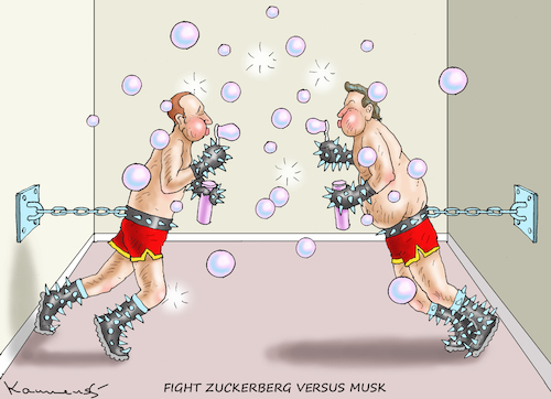 FIGHT ZUCKERBERG VERSUS MUSK FIGHT ZUCKERBERG VERSUS MUSK