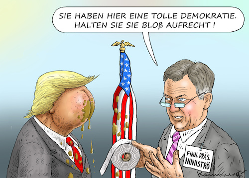 FINNLAND WILL TRUMP HELFEN FINNLAND WILL TRUMP HELFEN