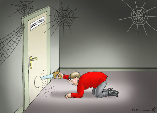 Cartoon: FRAU MERKEL MACHT AUF ! (medium) by marian kamensky tagged biontech,pfizer,impfung,corona,rosenmontag,eu,ursula,von,der,leyen,biontech,pfizer,impfung,corona,rosenmontag,eu,ursula,von,der,leyen