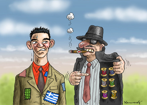 Cartoon: FREEK GREEK ALEXIS TSIPRAS (medium) by marian kamensky tagged alexis,tsipras,griechenland,rettungsschirm,eu,griechowestern,alexis,tsipras,griechenland,rettungsschirm,eu,griechowestern