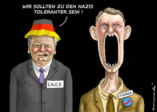 GAUCK WILL NAZIS TOLERIEREN GAUCK WILL NAZIS TOLERIEREN