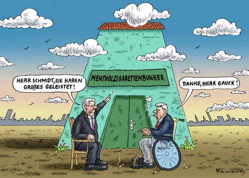 Gauck würdigt Schmidt Gauck würdigt Schmidt
