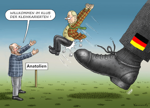 Cartoon: GAULAND BEI ERDI (medium) by marian kamensky tagged parteitag,der,afd,frauke,petry,gauland,höcke,entsorgung,aidan,özoguz,björn,denkmal,schande,parteitag,der,afd,frauke,petry,gauland,höcke,entsorgung,aidan,özoguz,björn,denkmal,schande