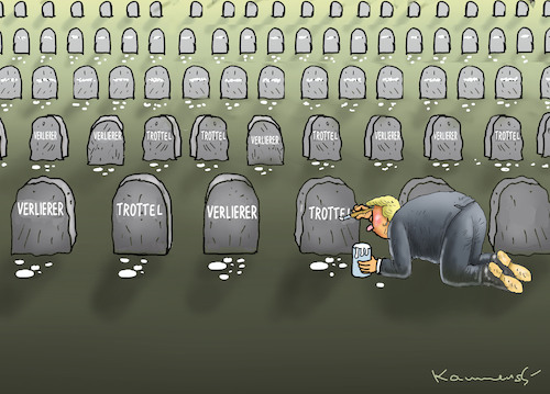 Cartoon: GEFALLENE DES 1. WELTKRIEGS (medium) by marian kamensky tagged us,wahlen,joe,biden,trump,corona,us,wahlen,joe,biden,trump,corona