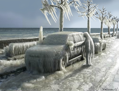 Gefriertruhewinter Gefriertruhewinter