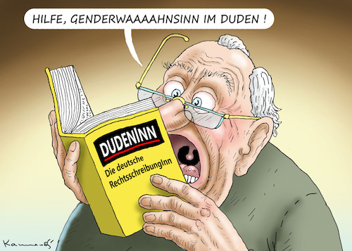 GENDERWAHNSINN IM DUDEN GENDERWAHNSINN IM DUDEN