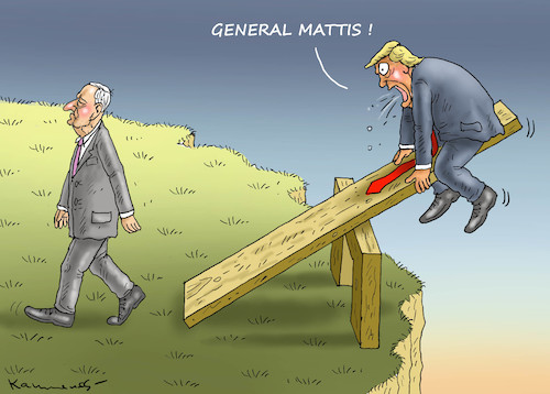 Cartoon: GENERAL MATTIS IST GEGANGEN (medium) by marian kamensky tagged obama,trump,präsidentenwahlen,usa,baba,vanga,republikaner,inauguration,demokraten,wikileaks,faschismus,general,mattis,obama,trump,präsidentenwahlen,usa,baba,vanga,republikaner,inauguration,demokraten,wikileaks,faschismus,general,mattis