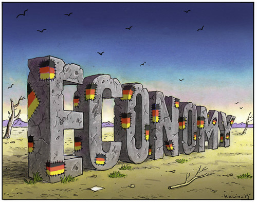 Cartoon: Germany s leading role in Europe (medium) by marian kamensky tagged greece,destiny,european,union,financial,crisis,eurokrise,griechische,schuldenkrise,deutsche,führungsrolle,ekonomie,economy,wirtschaft,deuschland,eu,euro,eurokrise,schuldenkrise