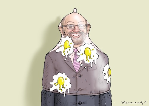 Cartoon: GIFTEIERSCHUTZ FÜR SCHULZ (medium) by marian kamensky tagged gifteierschutz,für,schulz,fipronil,eierskandal,gifteierschutz,für,schulz,fipronil,eierskandal