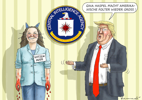 GINA HASPEL CIA- CHEFIN ! GINA HASPEL CIA- CHEFIN !