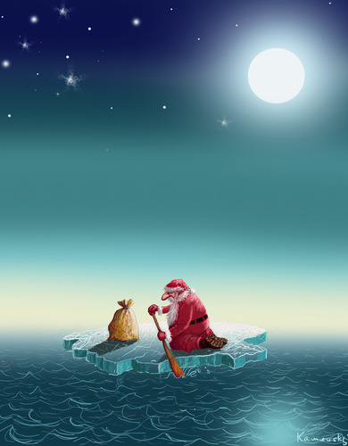 Global Warming Santa Global Warming Santa