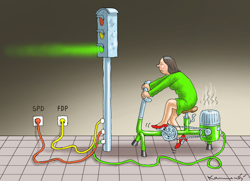 Cartoon: GREEN POWER (medium) by marian kamensky tagged tv,triell,laschet,baerbock,scholz,laschets,ampelphobie,merkel,habeck,koalitionsvertrag,zukunftsteam,tv,triell,laschet,baerbock,scholz,laschets,ampelphobie,merkel,habeck,koalitionsvertrag,zukunftsteam