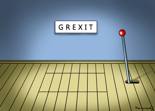 Cartoon: GREXIT (medium) by marian kamensky tagged alexis,tsipras,griechenland,rettungsschirm,eu,grexit,griechowestern,alexis,tsipras,griechenland,rettungsschirm,eu,grexit,griechowestern