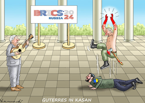 GUTERRES IN KASAN GUTERRES IN KASAN