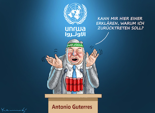 GUTERRES WILL NICHT GUTERRES WILL NICHT