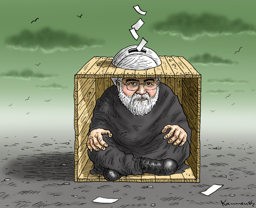 Hassan Ruhani im Iran Hassan Ruhani im Iran