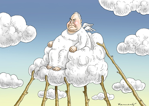 Cartoon: HELMUT KOHL (medium) by marian kamensky tagged helmut,kohl,helmut,kohl