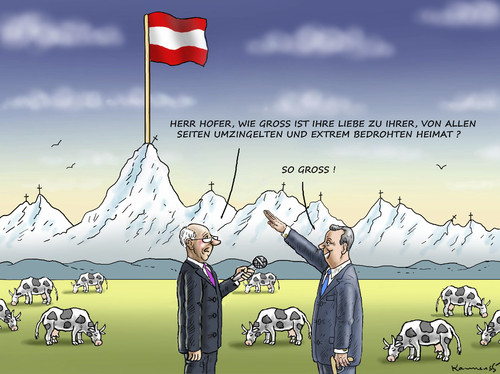 HOFER ZEIGT FLAGGE HOFER ZEIGT FLAGGE