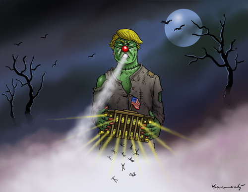 HORROR CLOWN TRUMP HORROR CLOWN TRUMP