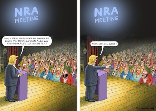 Cartoon: HUMORVOLLER TRUMP (medium) by marian kamensky tagged obama,trump,präsidentenwahlen,usa,baba,vanga,republikaner,inauguration,demokraten,wikileaks,faschismus,schule,in,santa,fe,obama,trump,präsidentenwahlen,usa,baba,vanga,republikaner,inauguration,demokraten,wikileaks,faschismus,schule,in,santa,fe