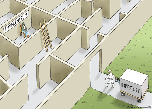 Cartoon: IMPFBESCHLEUNIGUNG (medium) by marian kamensky tagged biontech,pfizer,impfung,corona,rosenmontag,eu,ursula,von,der,leyen,biontech,pfizer,impfung,corona,rosenmontag,eu,ursula,von,der,leyen