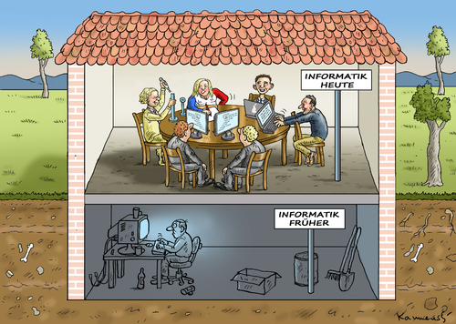 Cartoon: Informatiker (medium) by marian kamensky tagged informatiker,computer,ausbildung,informatiker,computer,ausbildung