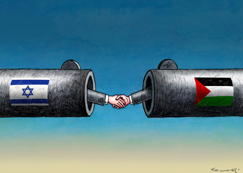 Cartoon: Israel Palästina Konflikt (medium) by marian kamensky tagged israel,palästina,konflikt,verhandlungen,friedensverhandlungen,intifada,hamas,fatah,netanjahu,israel,palästina,konflikt,verhandlungen,friedensverhandlungen,intifada,hamas,fatah,netanjahu