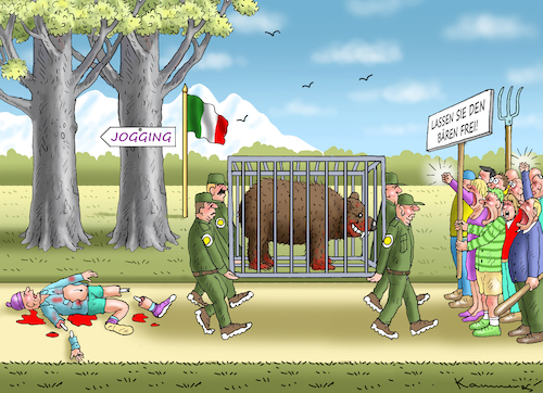 ITALIENISCHER PROBLEMBÄR ITALIENISCHER PROBLEMBÄR
