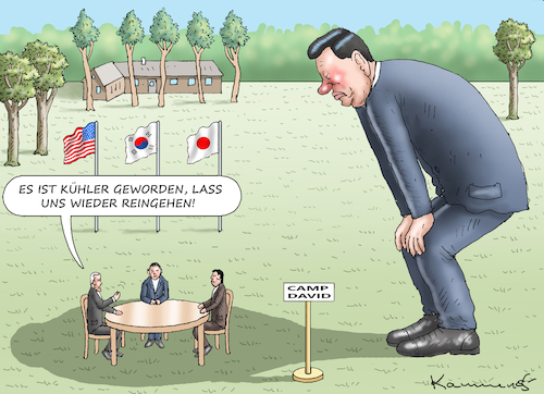 JAPAN-SÜDKOREA UND USA IN CAMP D