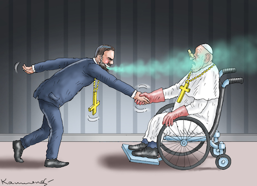 JD VANCE BESUCHT DEN PAPST JD VANCE BESUCHT DEN PAPST