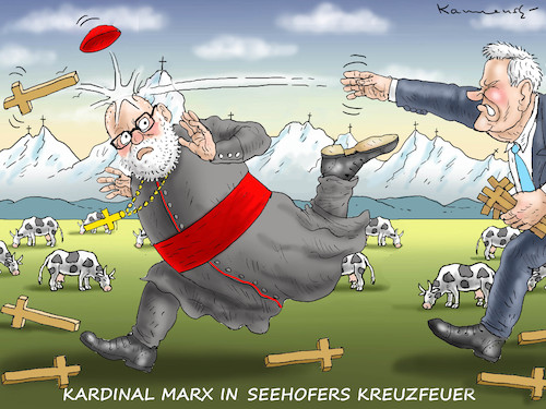 KARDINAL MARX IM KREUZFEUER