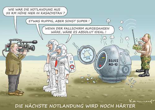 KASACHSTANNOTLANDUNG